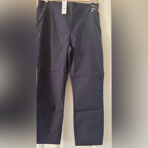 NY&C Whitney pull-on high waist crop pants